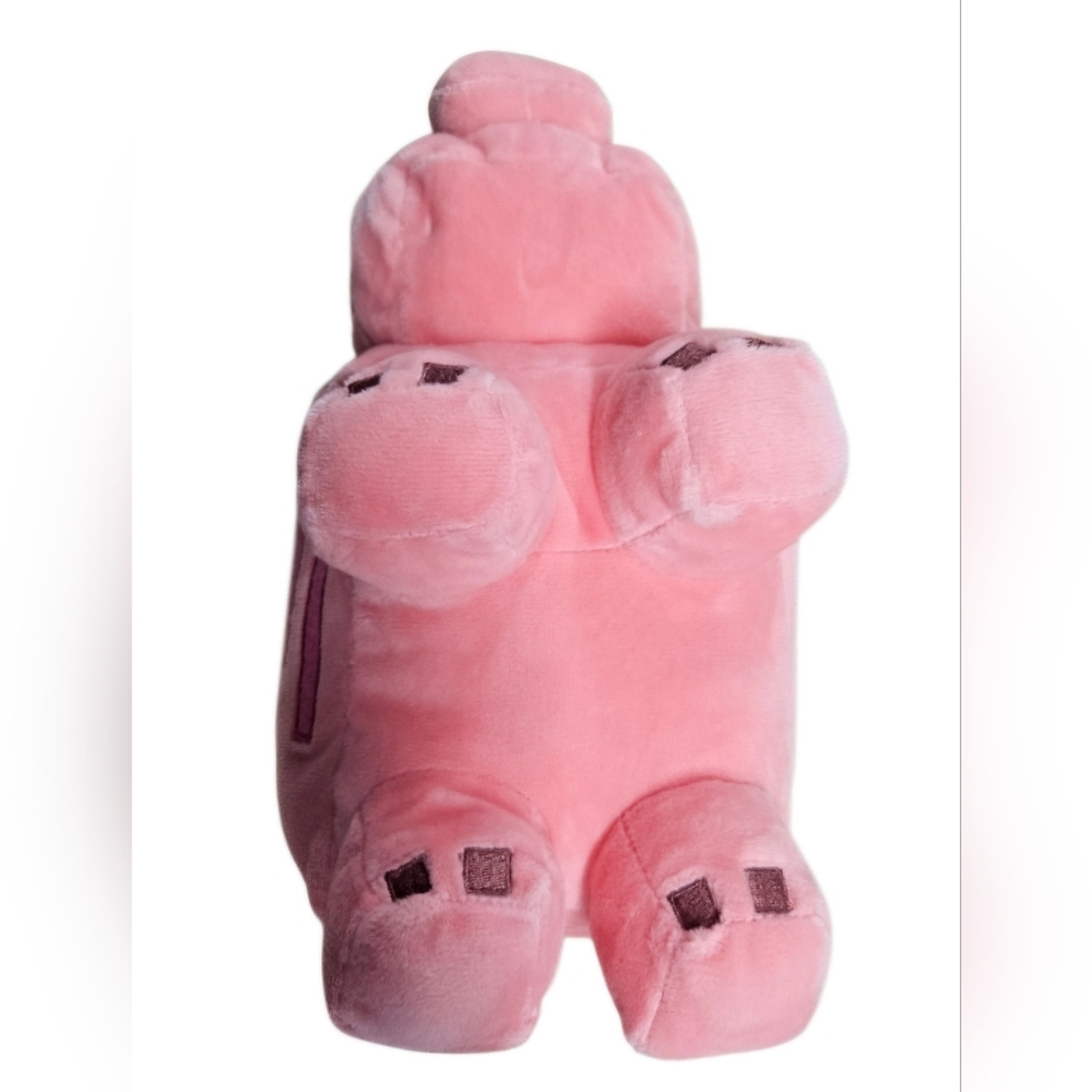 Minecraft Pig Plush Stuffed Animal Pink Mattel Mojang Studios Collectible Toy - Picture 7 of 11